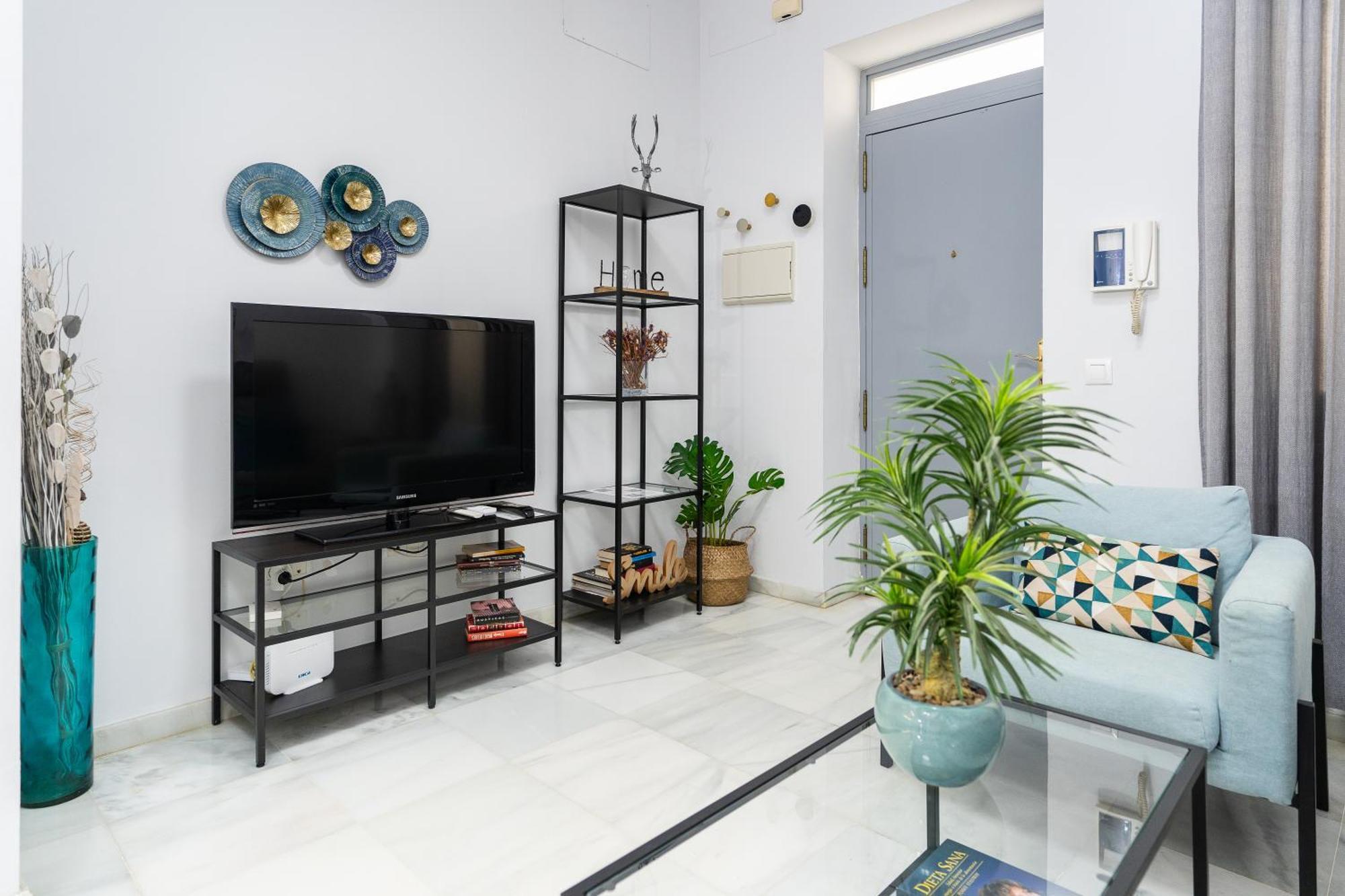 Apartamento Triana Deluxe Con Patio Privado Sevilla Eksteriør bilde